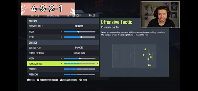 FIFA22阵型设置 FIFA22阵型战术板推荐