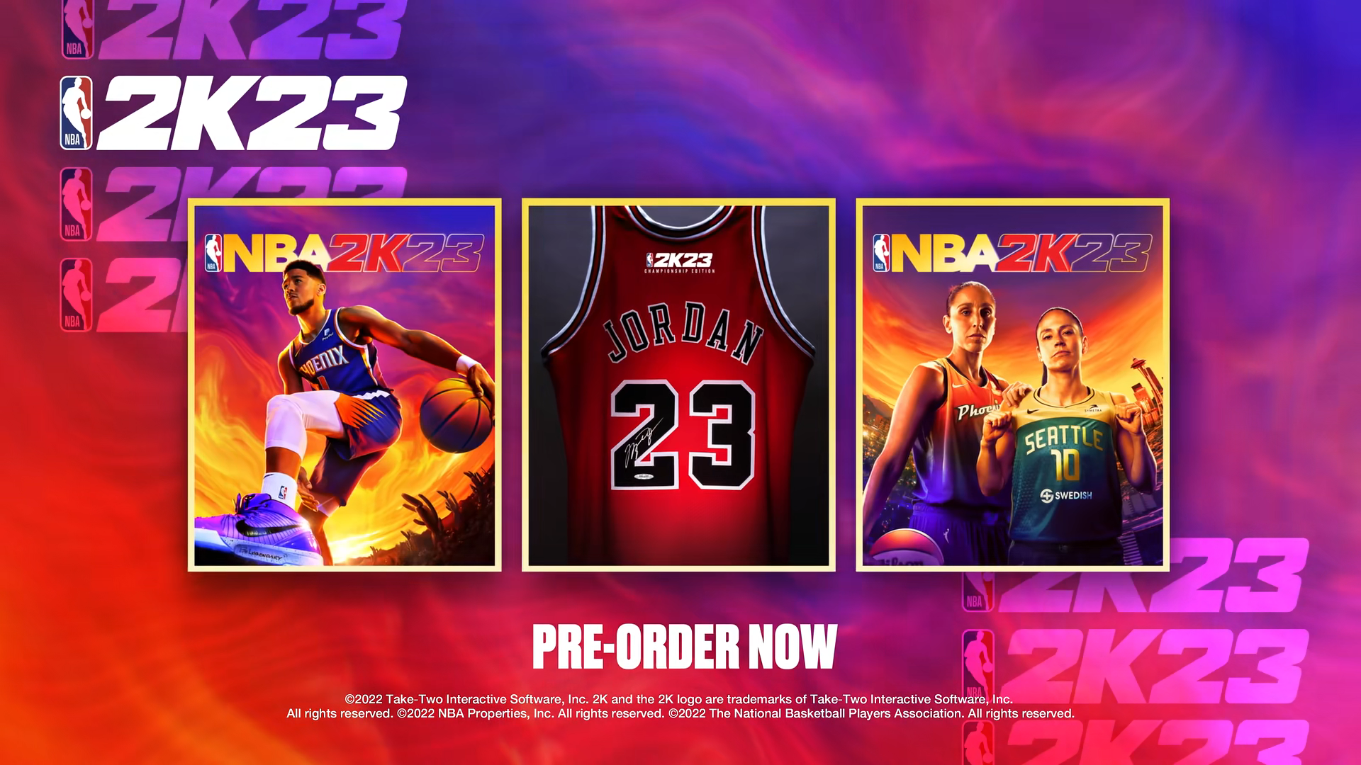 NBA2K23首部实机演示发布 NBA2K23宣传预告球星