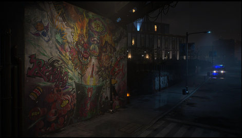 哥谭骑士街头艺术壁画收集全部位置