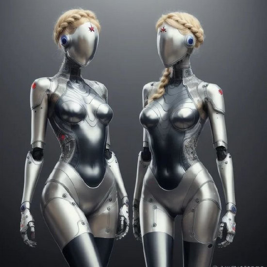 原子之心双生舞伶图片分享 女机器人双生舞伶介绍