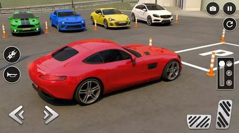 真实3D汽车停车模拟器游戏
