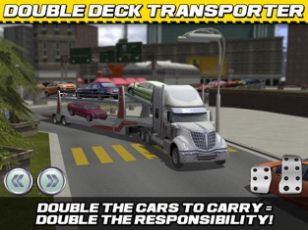 汽车运输卡车停车场游戏