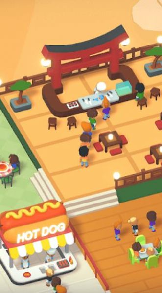 快餐店制作汉堡游戏