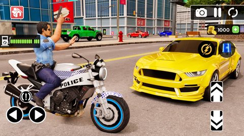警察摩托车比赛模拟器3D手游
