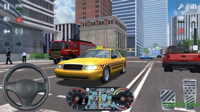 出租车司机模拟器游戏