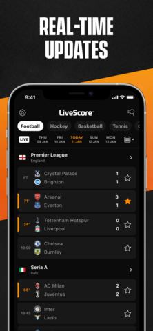LiveScore app