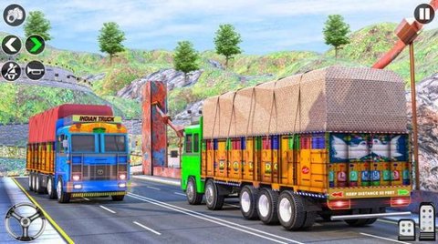 印度重型卡车运输车手游