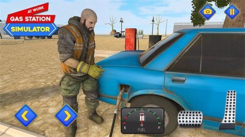 沙漠加油站模拟器游戏