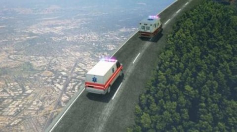 紧急城市救护车模拟游戏