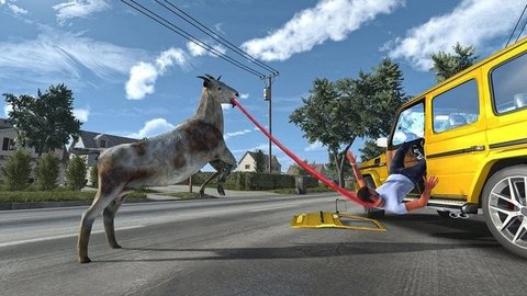 模拟山羊疯狂城市游戏