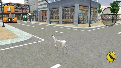 模拟山羊疯狂城市游戏