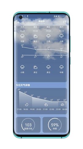 毒汤天气APP