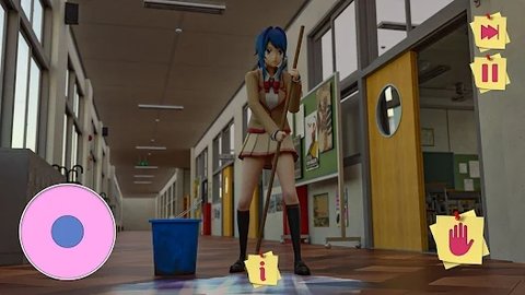 高中动漫女孩3D生活最新版