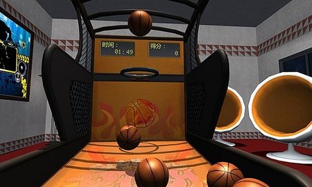 VR投篮机游戏