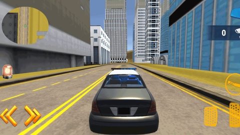 警车自由驾驶游戏