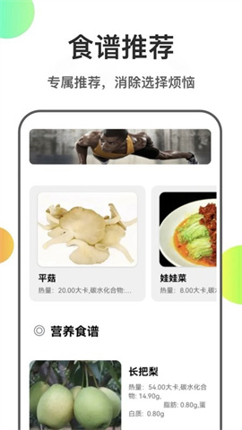 瘦身计划菜谱APP