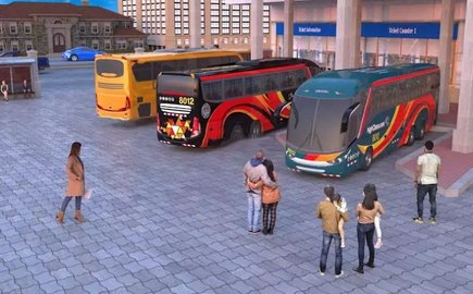 欧洲城市巴士驾驶游戏3D