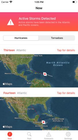 飓风追踪器App