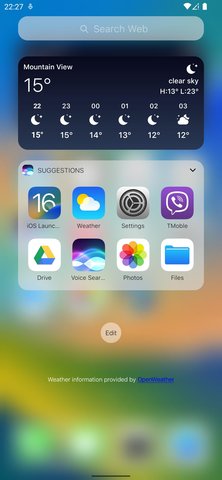 Launcher iOS 16中文版