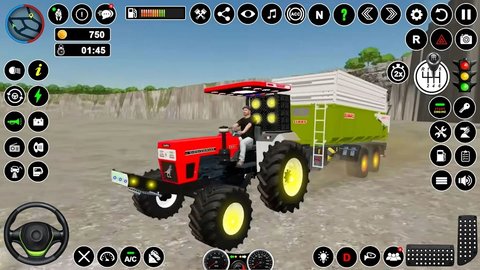 印度拖拉机驾驶农场3D