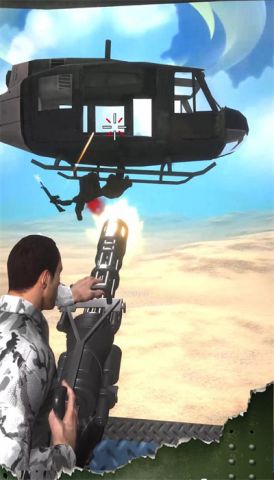 武装直升机突击游戏