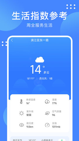 最美天气通app