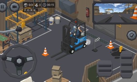 叉车极限模拟3d游戏