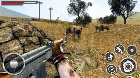 丛林野生动物狩猎FPS射击游戏