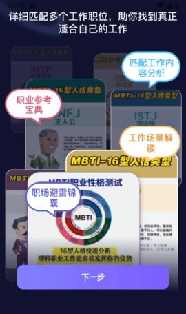 MBTI性格测试App