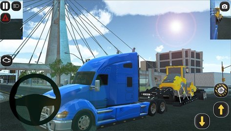 拖车运输模拟器游戏