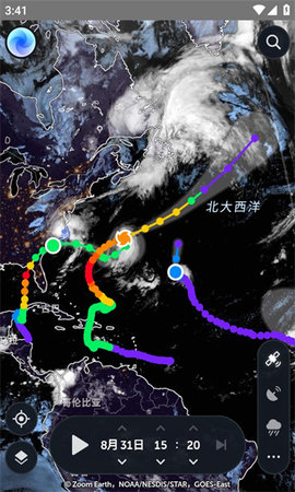 zoomearth气象云图App