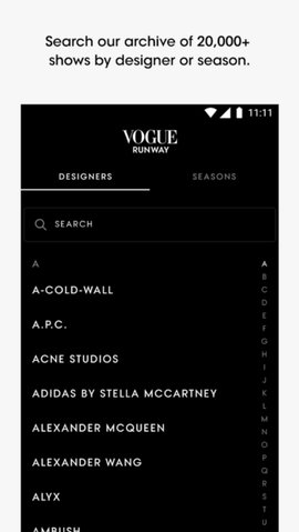 Vogue Runway官方App
