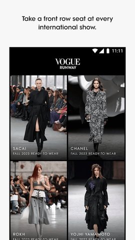 Vogue Runway官方App