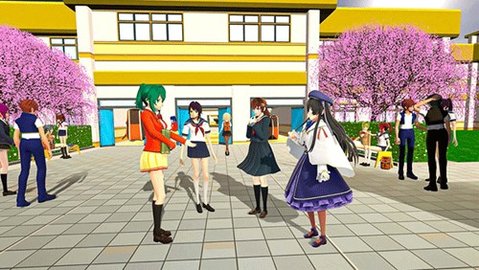 樱花校园少女模拟器游戏