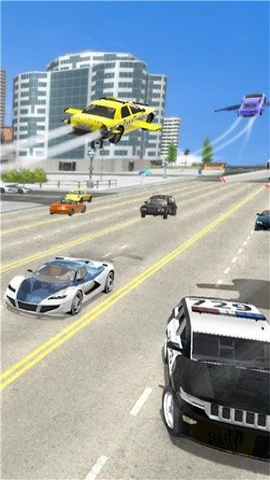 飞行汽车运输模拟器游戏