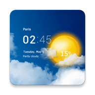 透明时钟和天气App 7.01.4 安卓版