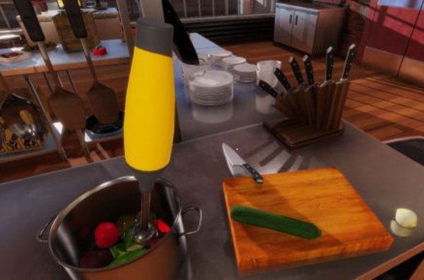 模拟现实厨房做菜游戏
